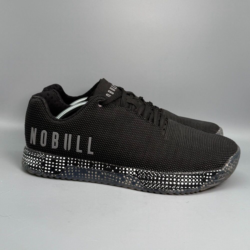 Nobull Outwork Men's 13 Black Trainer Athletic Sneakers Lace Fitness Gym Walking